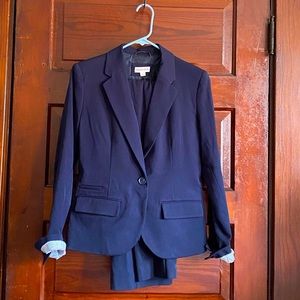 EUC Navy Blue Merona Blazer and Dress Pants; Dress Suit